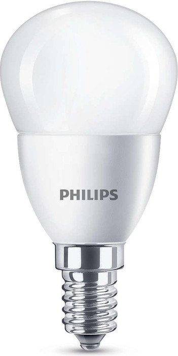 Philips LED Tropfen E14 5.5W/827, 2er-Pack