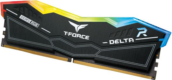 TeamGroup T-Force DELTA RGB czarny DIMM Kit 32GB, DDR5-6800, CL34-44-44-84, on-die ECC
