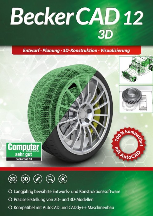 Markt+Technik BeckerCAD 12 3D, ESD (deutsch) (PC)