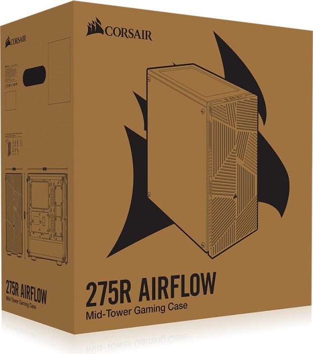Corsair Carbide Series 275R Airflow schwarz, Glasfenster