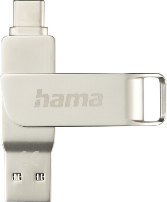 HAMA C-Rotate Pro USB Stick 512GB, USB-C 3.0/USB-A 3.0