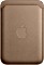 Apple iPhone Feingewebe Wallet mit MagSafe Taupe (MT243ZM/A)