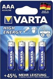 Varta High Energy Micro AAA, 4er-Pack