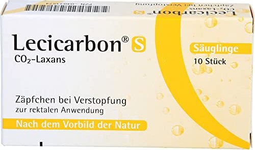Lecicarbon S CO2-Laxans Zäpfchen für Säuglinge, 10 Stück ab € 3,75