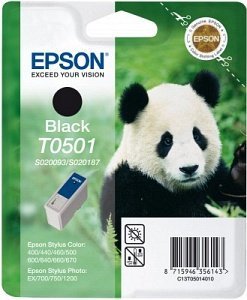 Epson Tinte T0501 schwarz
