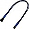 Nanoxia 3-Pin przed&#322;u&#380;enie 30cm, sleeved niebieski/bia&#322;y (NX3PV3EBW)