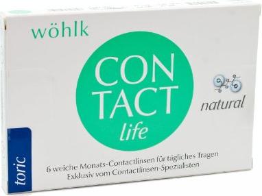 Wöhlk Contact Life Toric, -2.75 Dioptrien, 6er-Pack