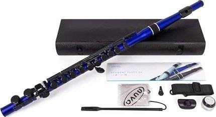 Nuvo Student Flute 2.0 Electric Blue