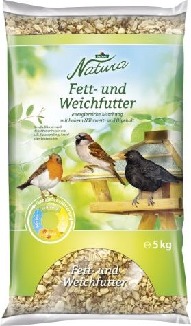 Dehner Natura Natura tłuszcz- i pokarm miękki, karma dla dzikich ptaków 5kg