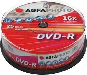 AgfaPhoto DVD-R 4.7GB 16x, 25er Spindel