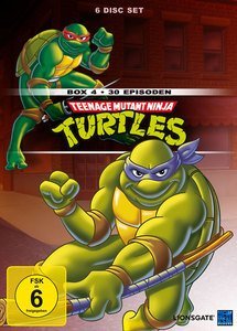 Teenage Mutant Hero Turtles Box 4 (odcinki 81-110) (DVD)