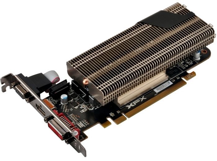 XFX Radeon R7 240 Core Edition passiv, 2GB DDR3 128bit, VGA, DVI, HDMI