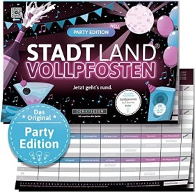 Stadt Land Vollpfosten - Party Edition - "Jetzt geht's rund"