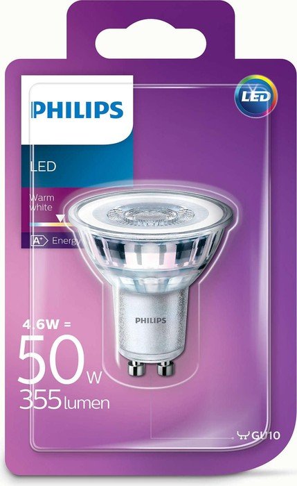 Philips Classic LED reflektor GU10 4.6W/827