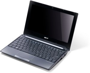 Acer Aspire One D255 czarny, Atom N450, 1GB RAM, 250GB HDD, UK