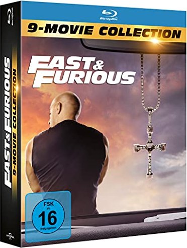 Fast & Furious 9-Movie Collection (Blu-ray)