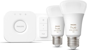 Philips Hue White and Color Ambiance 1100 E27 9W Starter-Kit (291379-00)