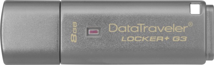 Kingston DataTraveler Locker+ G3 8GB, USB-A 3.0