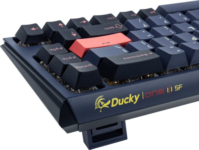 Ducky One 3 Cosmic Blue SF PBT, LEDs RGB, MX SILENT RGB RED, USB, US