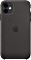 Apple Silikon Case für iPhone 11 schwarz Vorschaubild