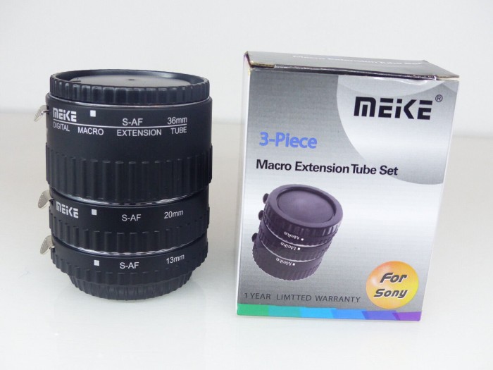 Meike MK-S-AF1-A automatyczny makro-pierścień pośredni