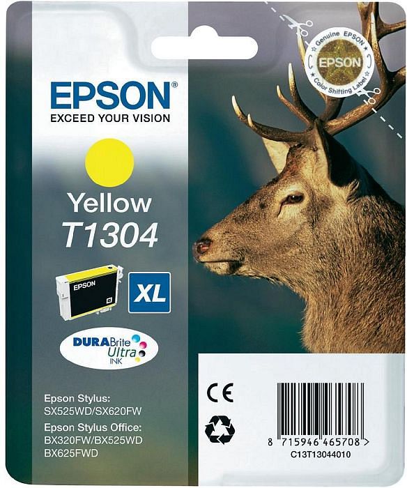 Epson Tinte T1304 gelb