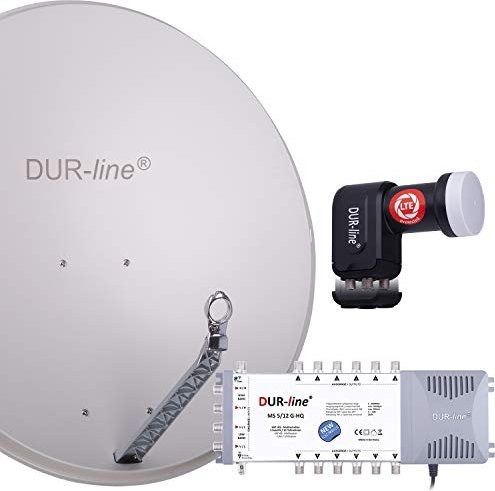 Dura-Sat Dur-line Select 85/90 R + MS5/12 + LNB - 12 Teilnehmer