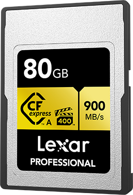 Lexar Professional GOLD R900/W800 CFexpress Type A 80GB