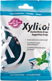 Miradent Xylitol Drop Zahnpflegelutschtabletten Mint, 60g