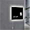 Sigel Artverum LED Glas-Magnetboard schwarz, 48x48cm (GL 400)