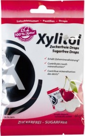 Miradent Xylitol Drop Zahnpflegelutschtabletten Cherry, 60g