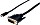 Manhattan USB-C Stecker auf DVI Stecker Adapterkabel, 2m (152457)