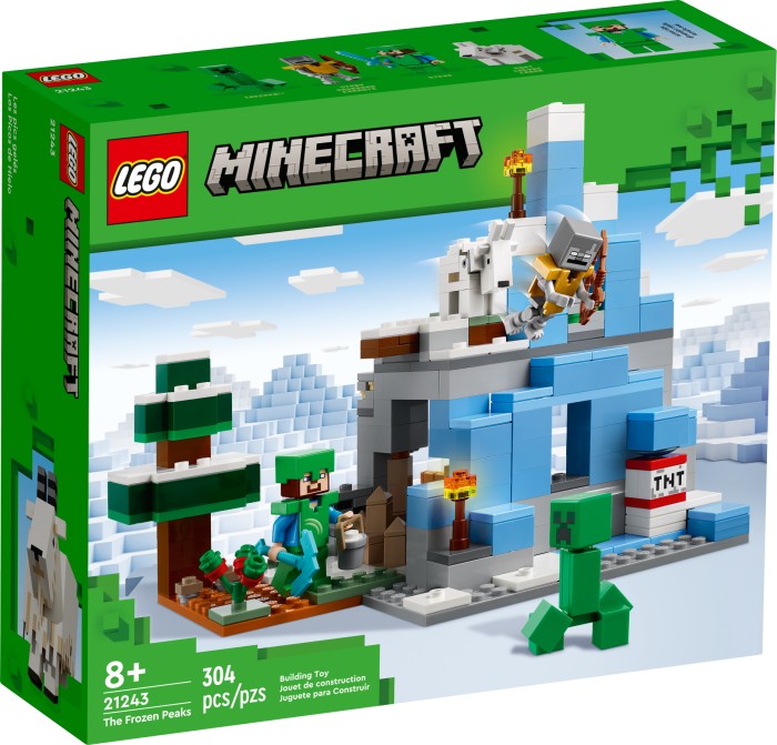 Lego Minecraft Die Vereisten Gipfel 21243