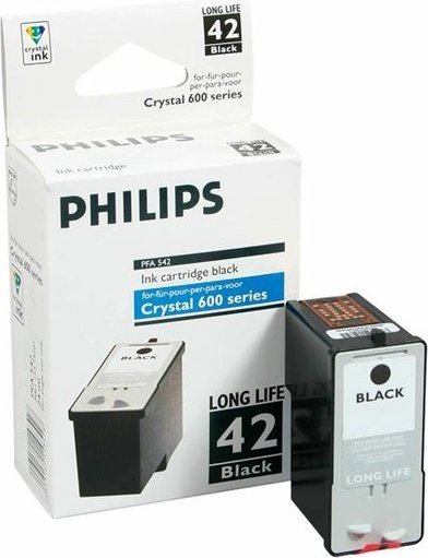 Philips Druckkopf mit Tinte PFA 542 schwarz hohe Kapazität