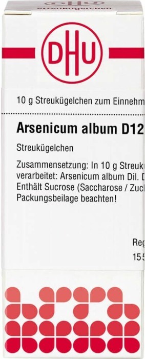 DHU Arsenicum album Globuli D12, 10g