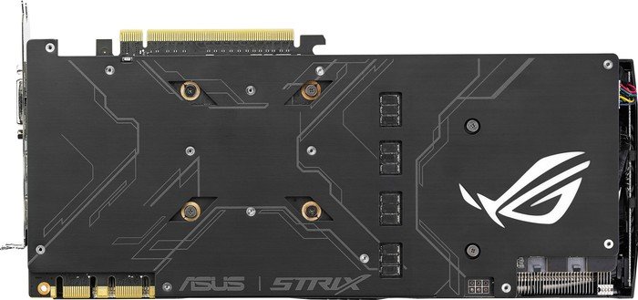 ASUS ROG Strix GeForce GTX 1080, ROG-STRIX-GTX1080-8G-GAMING, 8GB GDDR5X, DVI, 2x HDMI, 2x DP