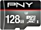 PNY Elite Performance R100/W90 microSDXC 128GB Kit, UHS-I U3, Class 10 Vorschaubild