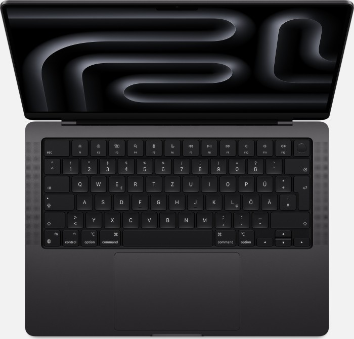 Apple MacBook Pro 14.2", Space Black, M3 Pro - 11 Core CPU / 14 Core GPU, 36GB RAM, 1TB SSD, DE