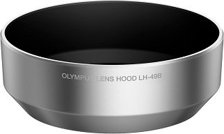 Olympus LH-49B Gegenlichtblende für ED 25mm 1,8 silber