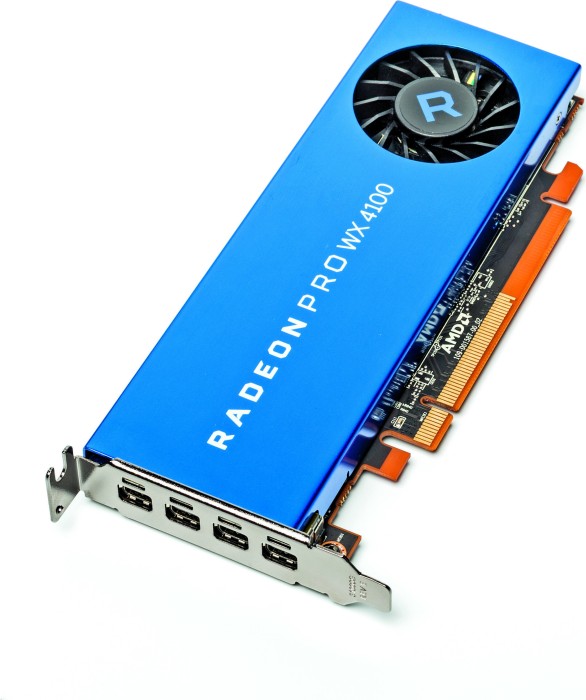 Dell Radeon PRO WX 4100, 4GB GDDR5, 4x mDP