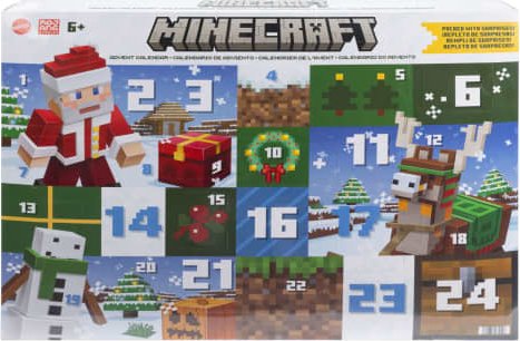 Mattel Minecraft Kalendarz adwentowy 2024