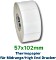 Zebra Thermoetiketten Z-Select 2000D, 57x102mm, weiß, 8 Rollen (880156-101)