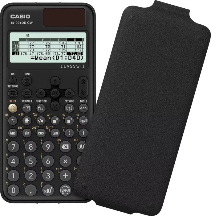 Casio FX-991DE CW, schwarz
