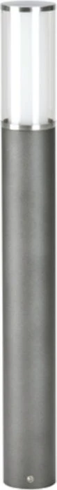 Albert Rayold II Pollerleuchte – Weiß, Aluminium/Glas, 90 Cm Hoch, E27, Dimmbar, Für Außenbereich