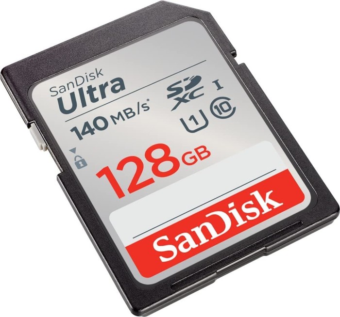 SanDisk Ultra R140 SDXC 128GB, UHS-I U1, Class 10