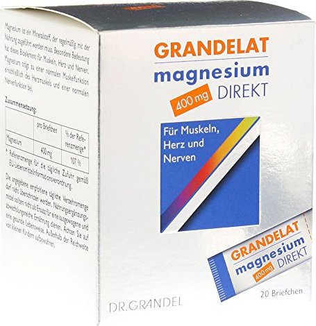 Dr. Grandel Grandelat magnez bezpośredni 400mg proszek, 20 sztuk