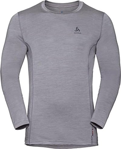 Odlo Natural Light Shirt langarm grey melange (Herren)