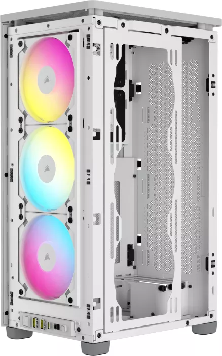 Corsair 2000D RGB Airflow, biały, mini-ITX