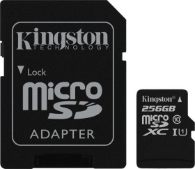 R45 microSDXC 256GB Kit UHS I