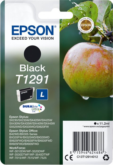 Epson Tinte T1291 schwarz